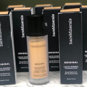 NWT Golden Ivory Bare Minerals Original Liquid Foundation SPF 20, 1 fl. ounce